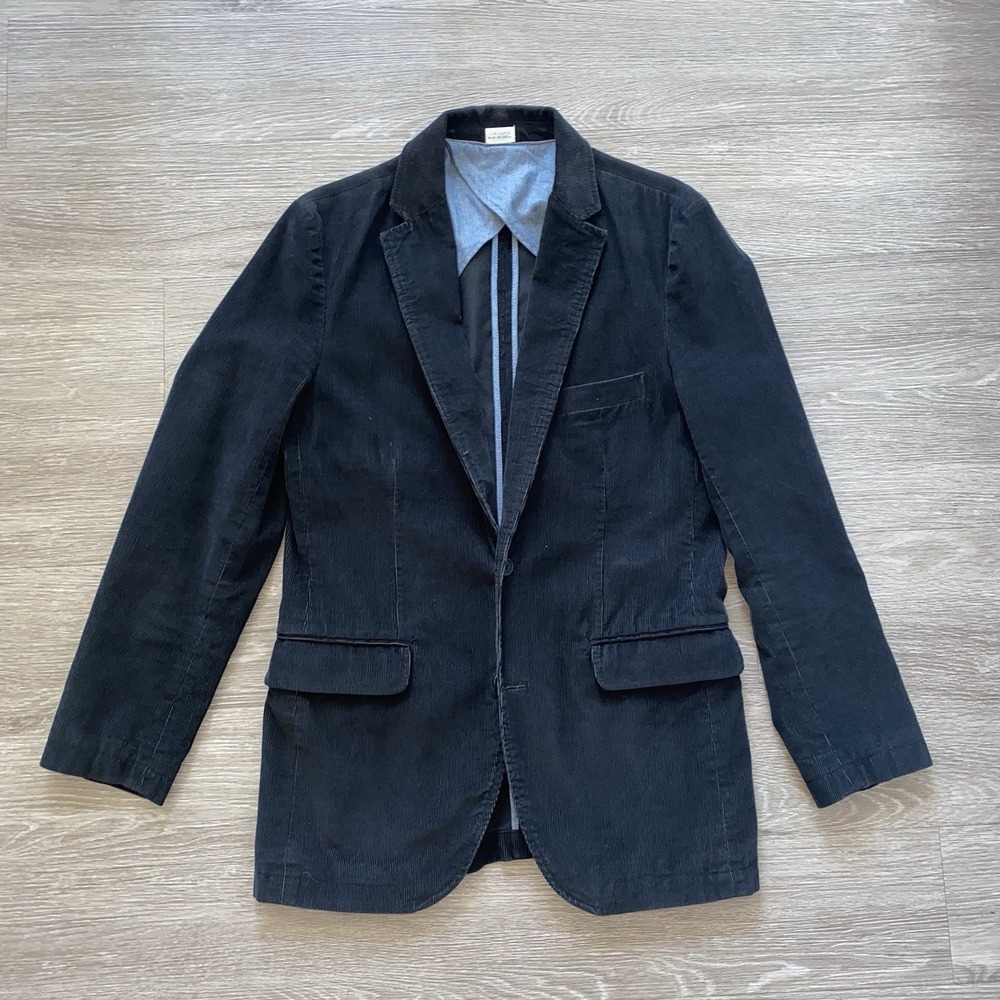 J. Crew Vintage Corduroy Sport Coat Men's S Brown Academia Preppy Autumn READ